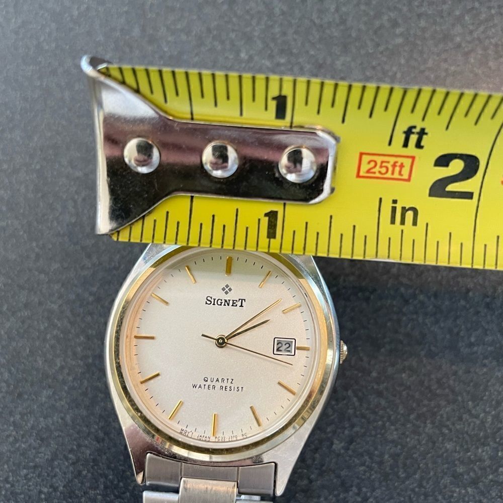 Signet Quartz Water Resistant Watch - Picture 7 of 7